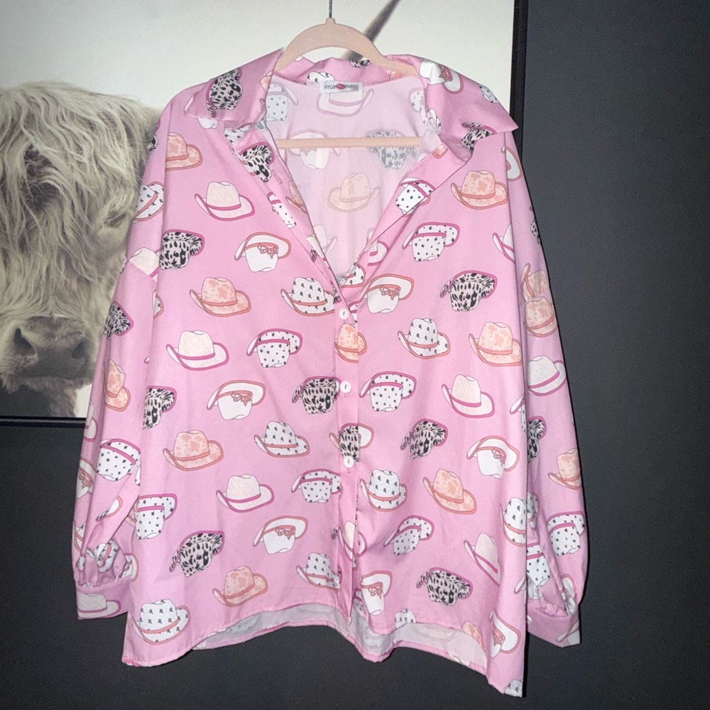 Rodeo Barbie Button up blouse